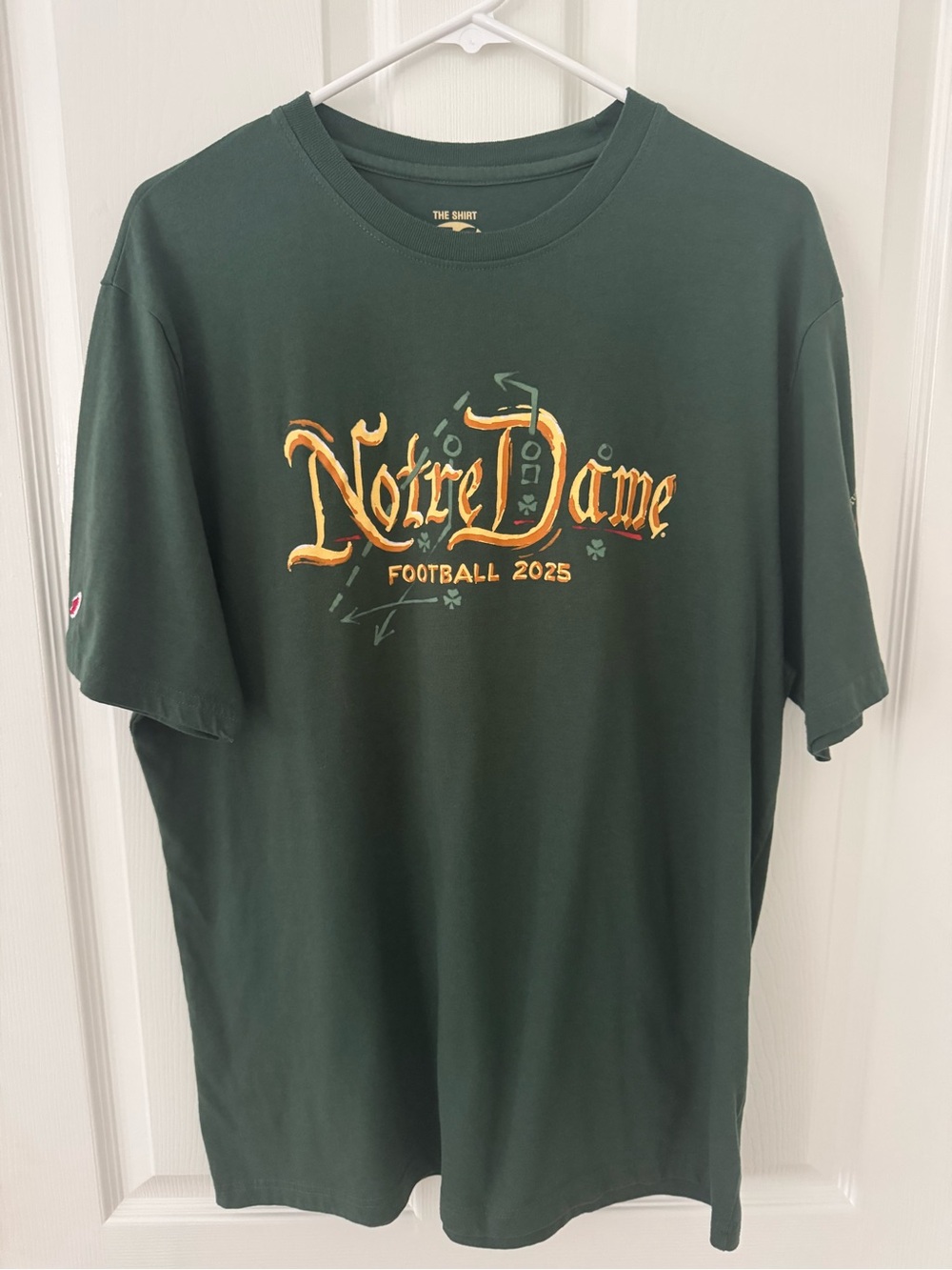Notre Dame “The Shirt” Football 2025 Green Tee